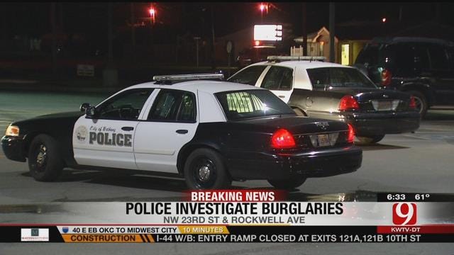 Police Investigate Burglaries At Two Metro OKC Walgreens