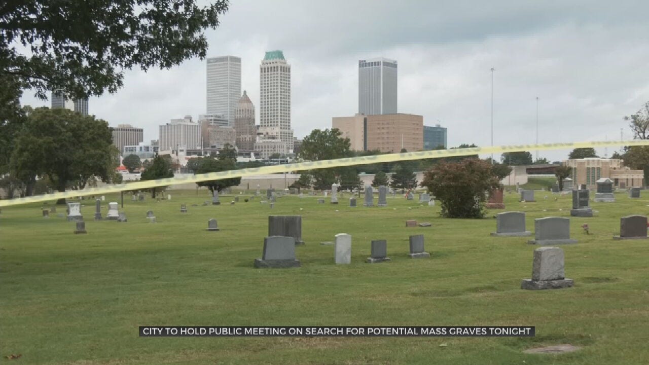 City Of Tulsa Holding Meeting About Search For Mass Graves From 1921 Race Massacre