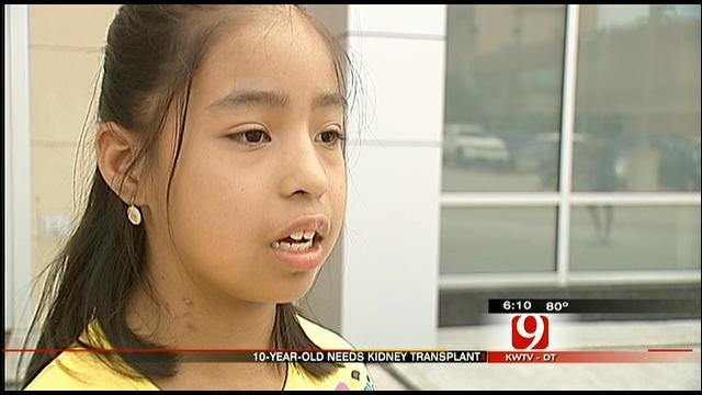 Norman 10-Year-Old Girl Needs Kidney Transplant