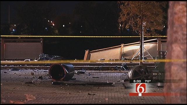 Woman Killed Crashing Truck Off Tulsa Riverside Park Overlook