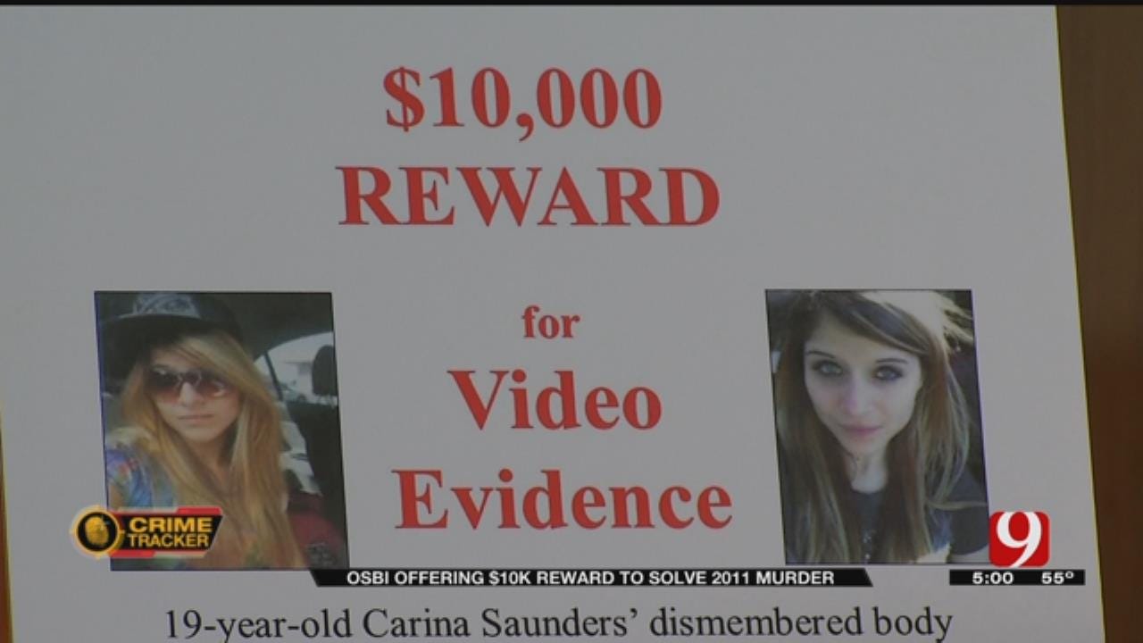 OSBI Offers $10K Reward For Possible Video Evidence In Carina Saunders Murder