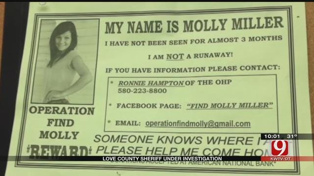 Molly Miller's Family Ask Love Co. Sheriff To Step Down