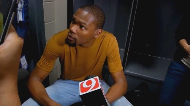 Kevin Durant Clippers Postgame