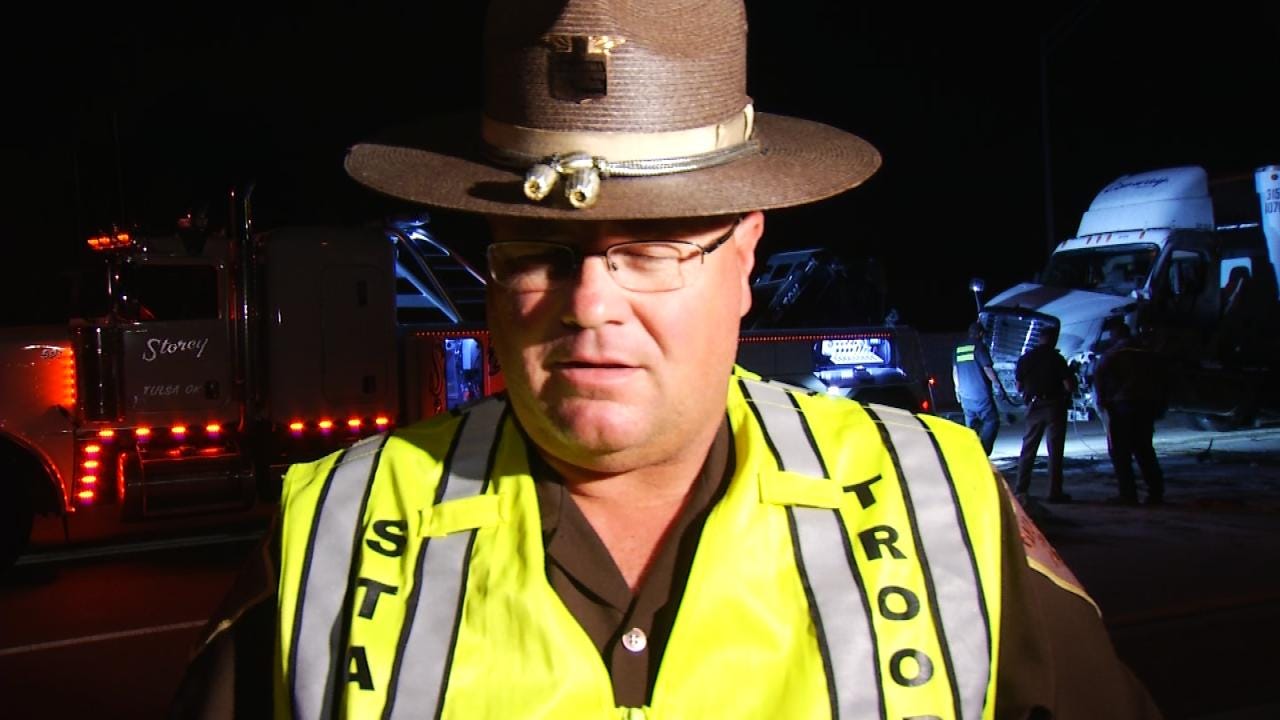WEB EXTRA: OHP Trooper Lt. Mike Childress Talks About Crash