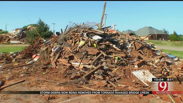 Clean Up Process Begins After Bridge Creek Tornado