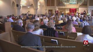 Bartlesville Church Holds Last Service After Being Open For Over 100 Years