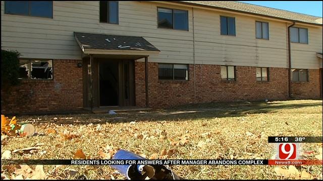 Uncertainty Lingers For Residents Of Abandoned NW OKC Apartment Complex