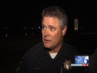 WEB EXTRA: Tulsa Police Talk About Incident On Riverside Bridge