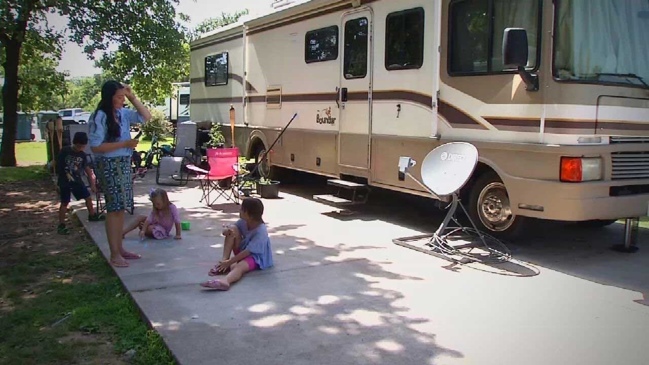Navy Family Moves Into RV, Files Lawsuit After Mold Exposure At Tinker AFB
