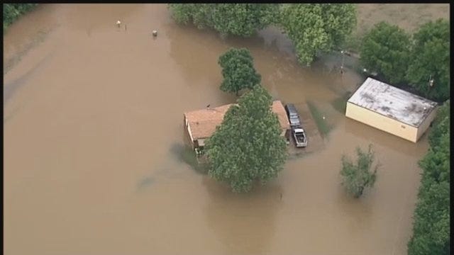 Osage SkyNews 6: Washington County Flooding Near Vera And Ramona