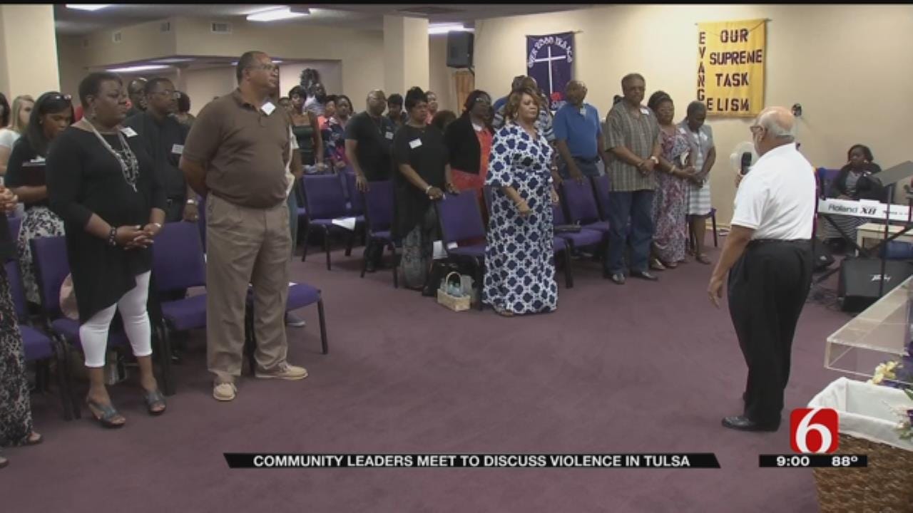 Tulsa Pastors Gather In Effort To End Violence