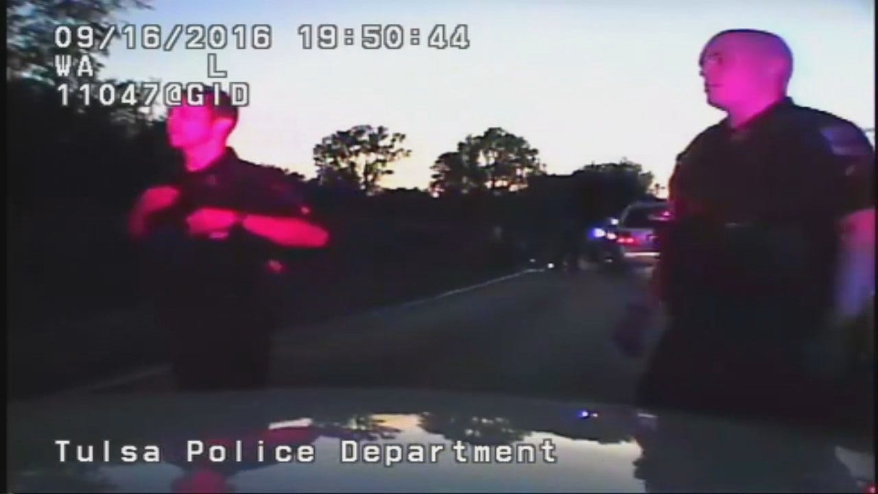 Tulsa Police Video From Officer Tyler Turnbough From Terence Crutcher Shooting Scene