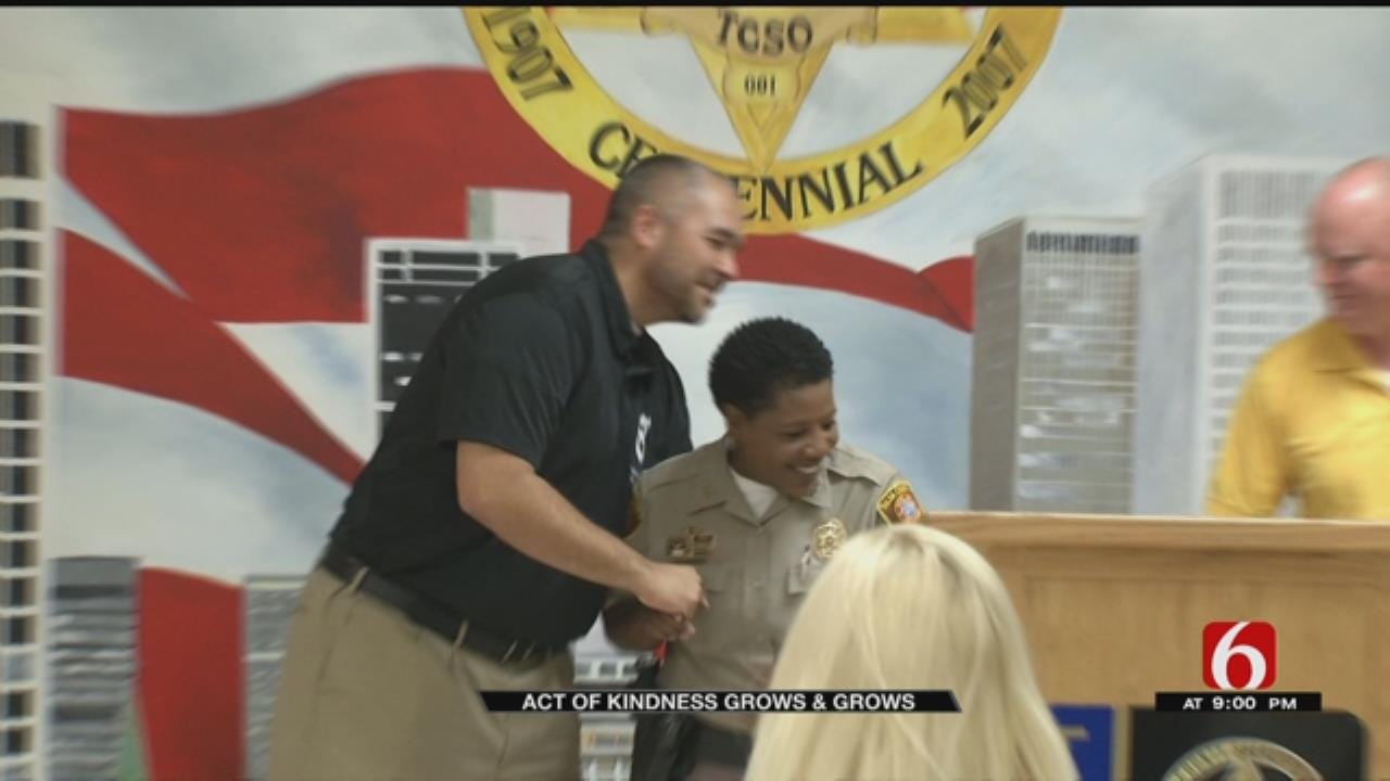 TCSO Deputy's 'Act Of Kindness' Is Paid Forward