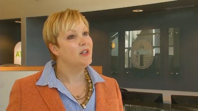WEB EXTRA: City Of Tulsa Spokesperson Liz Hunt Talks About Green Waste Pickup