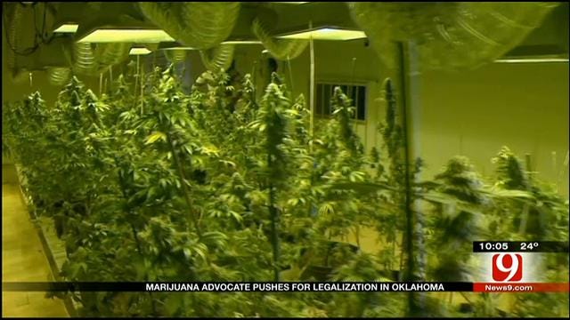 Marijuana Advocate Pushes For Legalization In Oklahoma