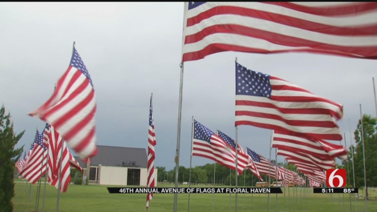 Floral Haven Honoring Veterans With Nearly 4,000 Flags