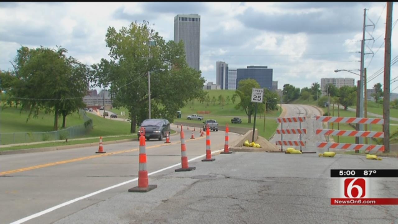 Downtown Tulsa Construction Leaves Drivers Lost