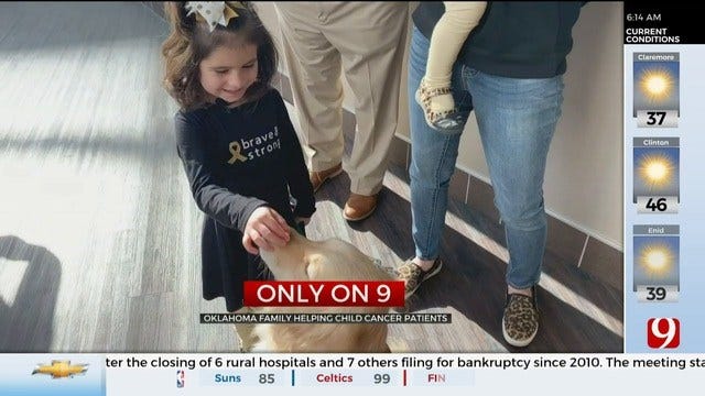 Oklahoma Family Helps Child Cancer Patients