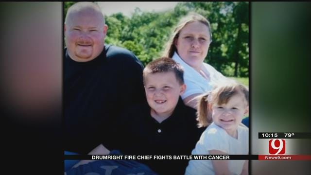 Drumright Fire Chief Battles Blood Cancer
