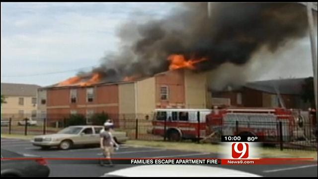 Families Recall Harrowing Escapes From Burning NW OKC Apartment