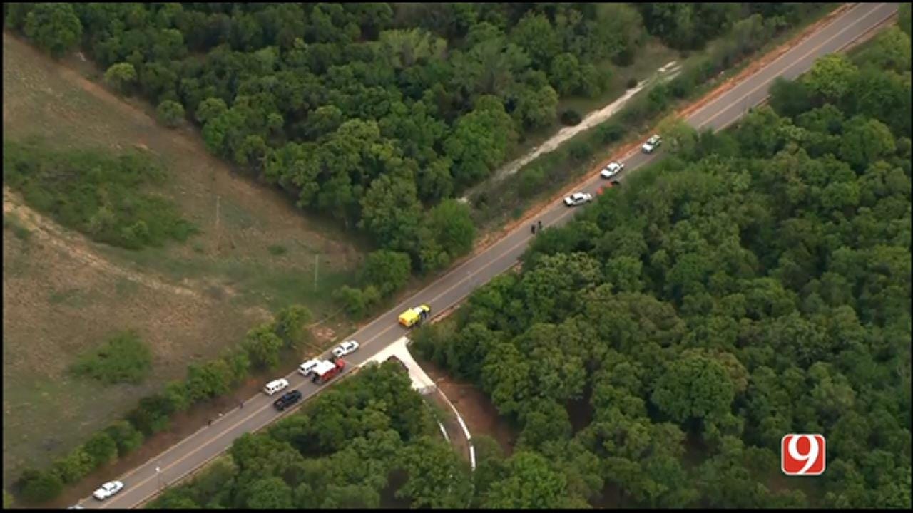 WEB EXTRA: SkyNews 9 Flies Over Deadly Officer-Involved Shooting In Logan County