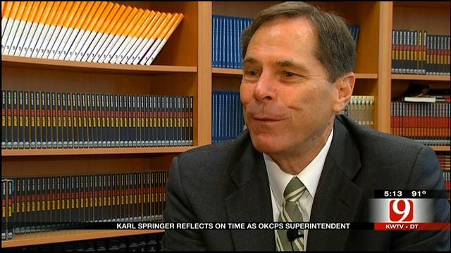 Outgoing Superintendent Talks With News 9 About Regrets, Future