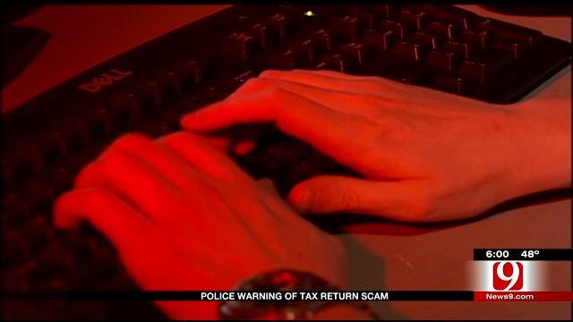 Oklahoma Police Warning Of Tax Return Scam