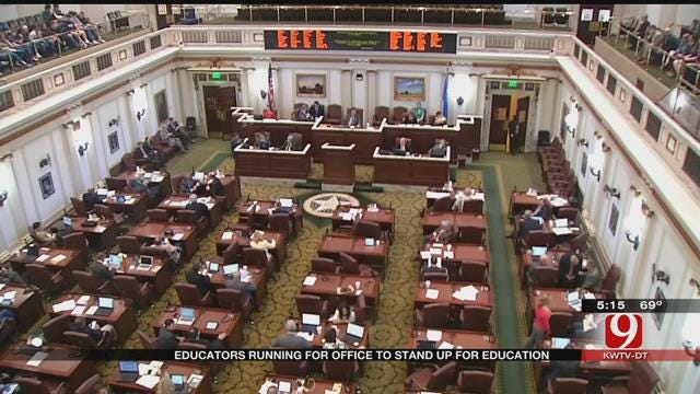 Dozens Of Oklahoma Educators Plan To Run For State Office