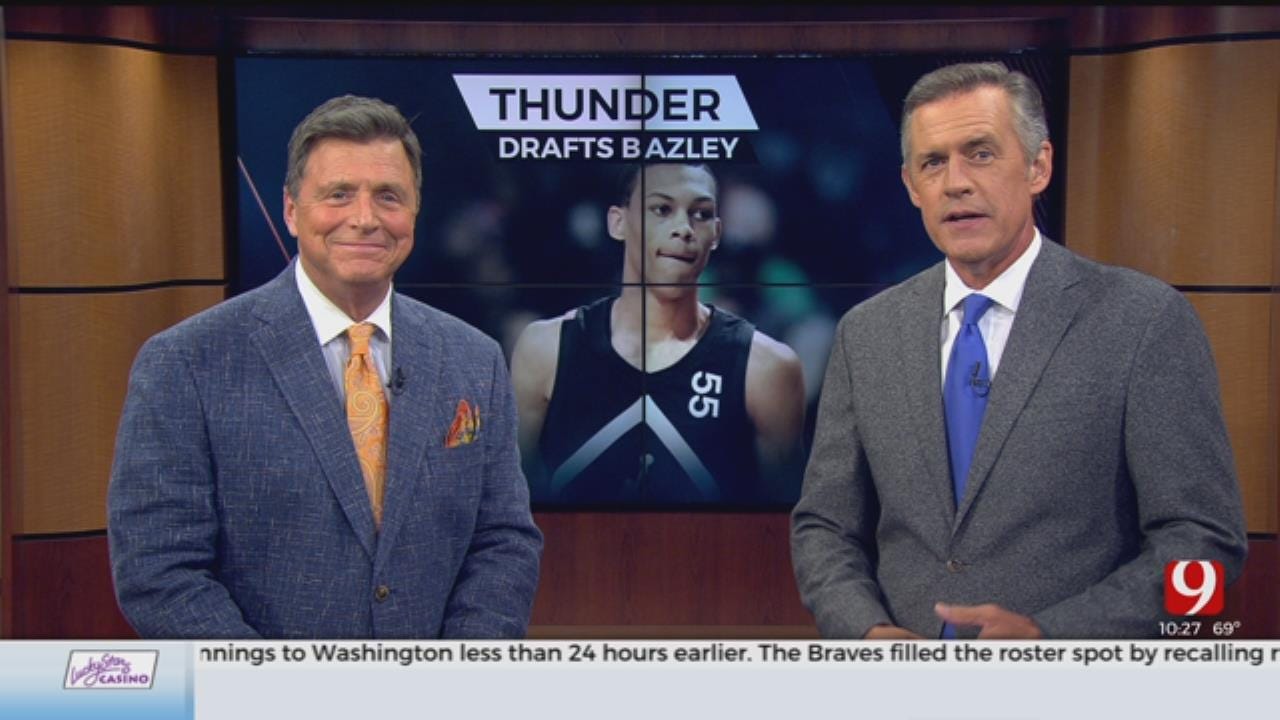 Oklahoma City Thunder Selects Darius Bazley In NBA Draft
