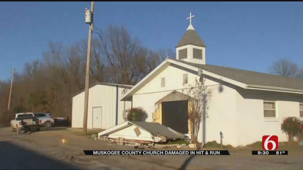 Muskogee Church Damaged After Semi Strikes Building