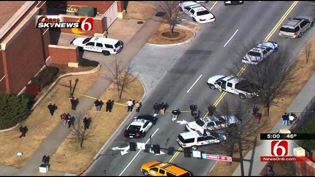 Police Quick To Respond To A Report Of Gunshots On OU Campus