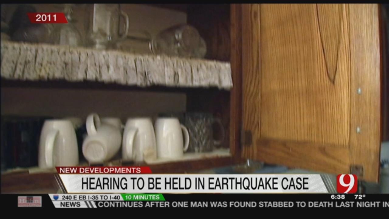 Earthquake Hearing Scheduled Today In Cleveland County