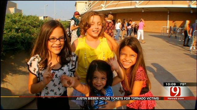 Justin Bieber Donates 200 Concert Tickets To OK Tornado Victims
