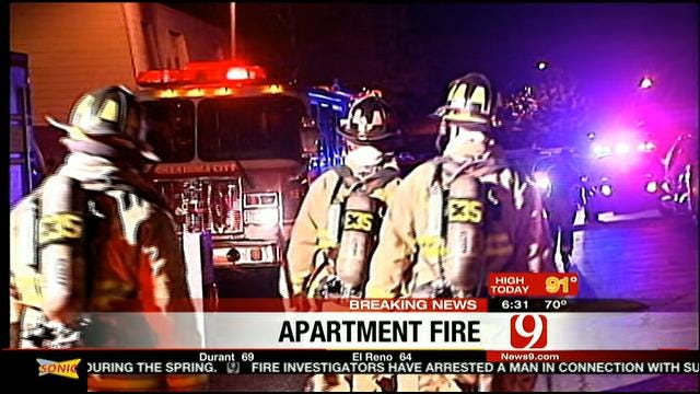 OKC Police Arrest Man Accused Of Setting Fire To Sister's Apartment
