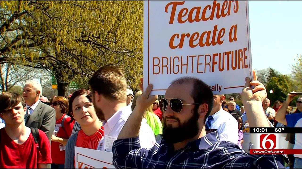 Teacher Rally Had One Message: Improve Oklahoma's Public Education