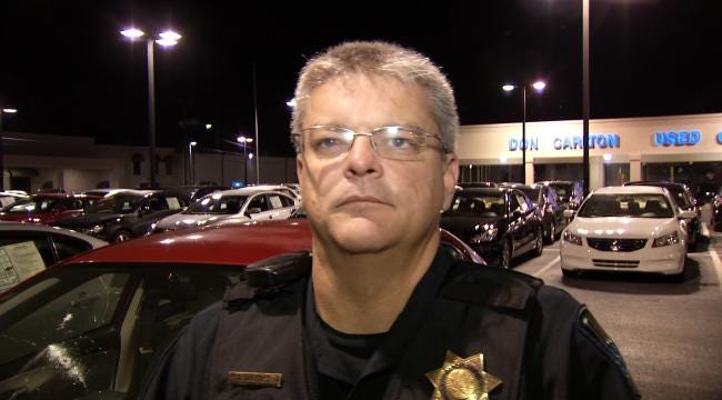 WEB EXTRA: Tulsa Police Sgt. Darren Bristow Talks About Vandalism Arrest