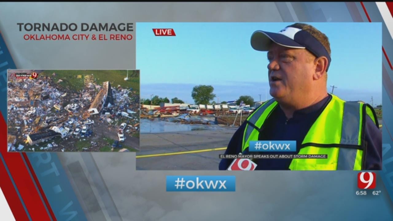 'Pray For Us; Pray For El Reno': Mayor Speaks With News 9 From Scene