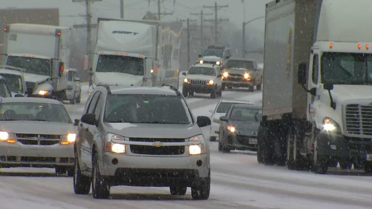 Crews In Cleveland County Prepare For Winter Road Conditions
