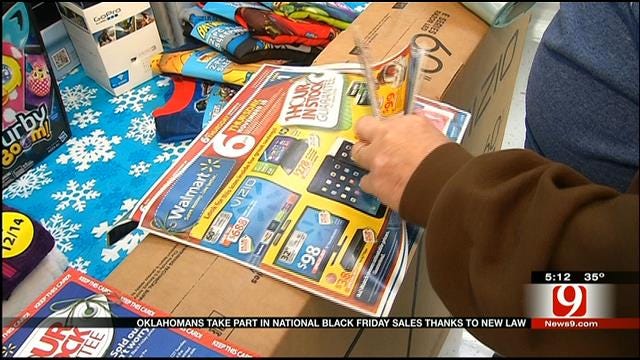 Oklahomans To Enjoy True Black Friday Sales Thanks To New Law