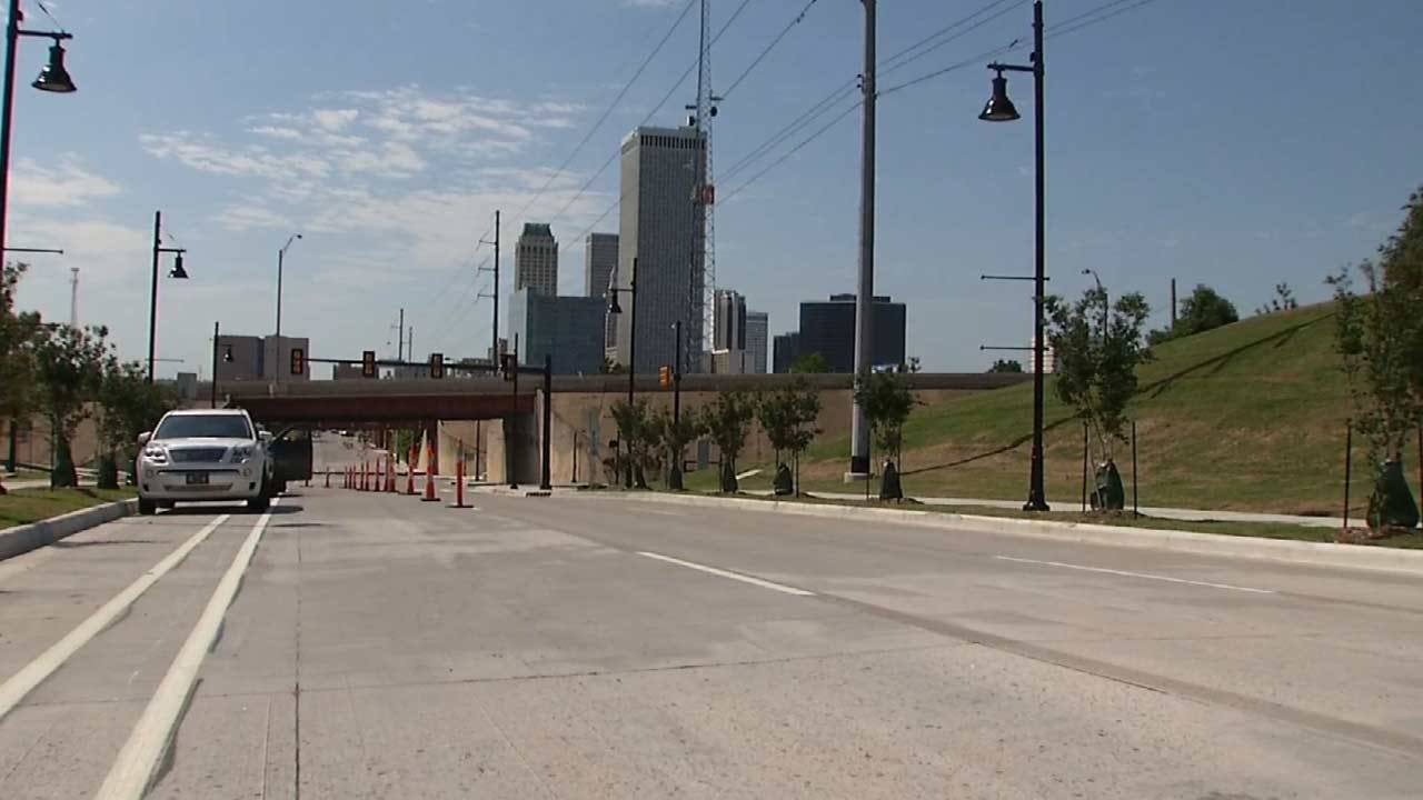 City Of Tulsa Grinds Down Newly Finished Road Surface