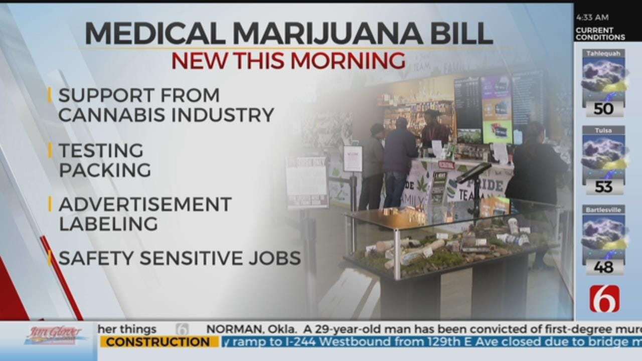 Bill Regulating Medical Marijuana Heads To Governor's Desk