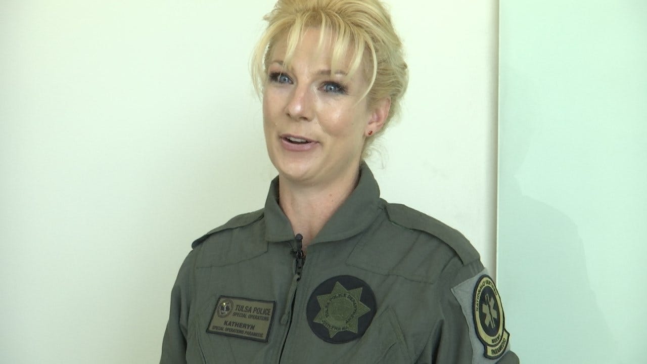 Tulsa Woman Becomes TPD Special Operations Team's 1st Female Tactical Paramedic