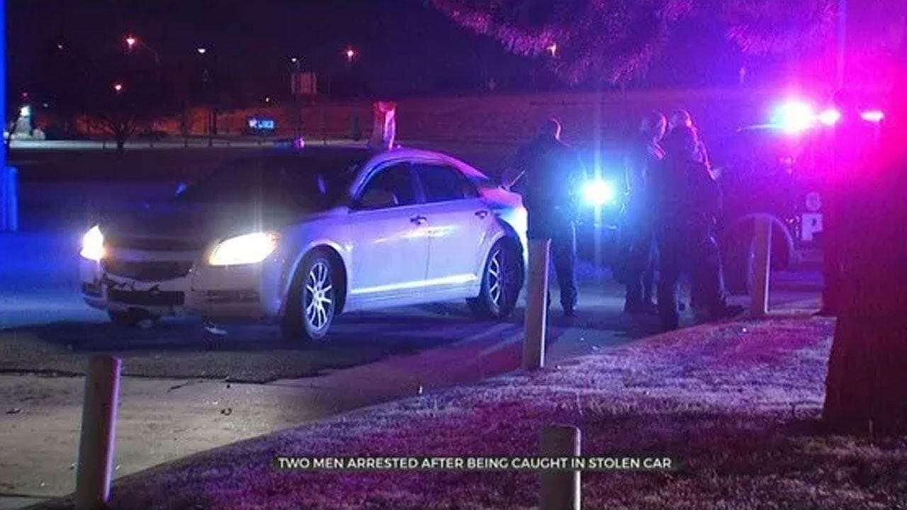 2 Arrested After Being Caught In Stolen Car In SW OKC