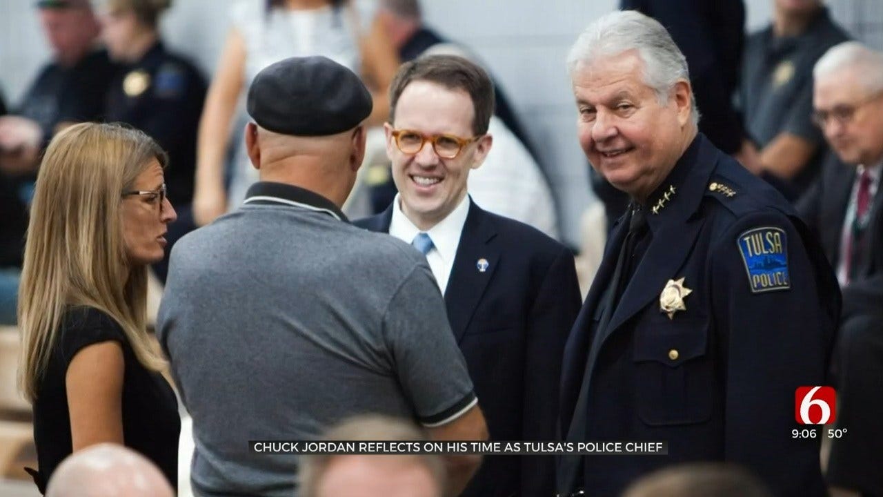 Tulsa Police Chief Chuck Jordan Reflects On Career