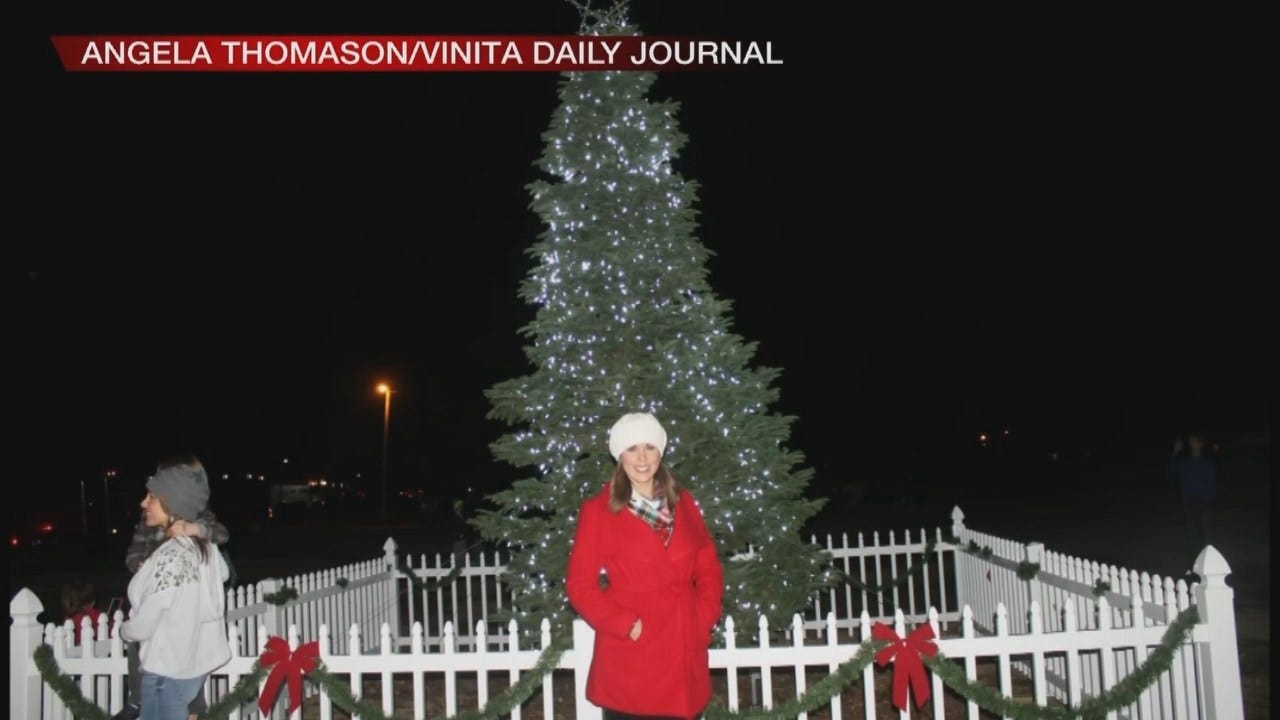 Tess Maune Helps Celebrate Christmas In Vinita