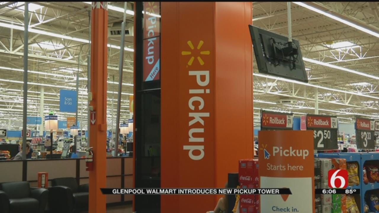 Glenpool Walmart Gets State's First High-Tech Vending Machine