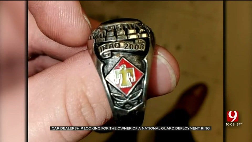Fellow Solider Searches For Owner Of Lost Deployment Ring Found At Car Dealership