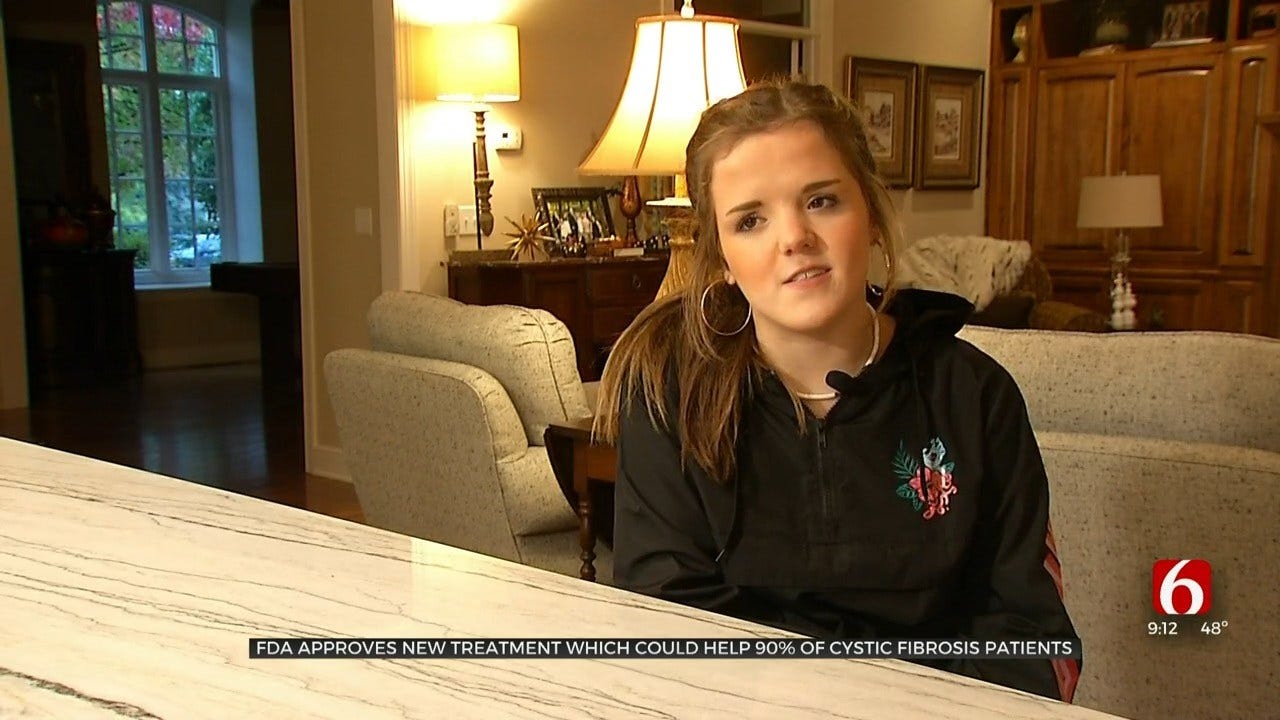 Oklahoma Teen Inspiring Hope For Others After FDA Approves Cystic Fibrosis Drug