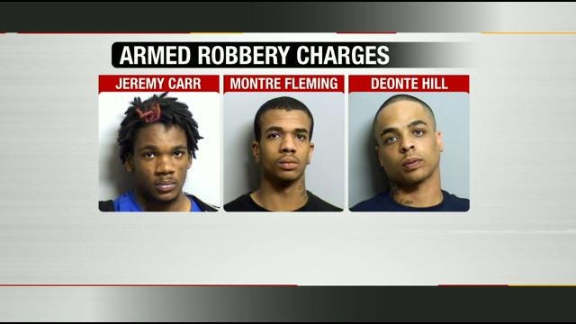 Three Tulsa Men Arrested For Armed Robbery, Stealing Tattoo Kit