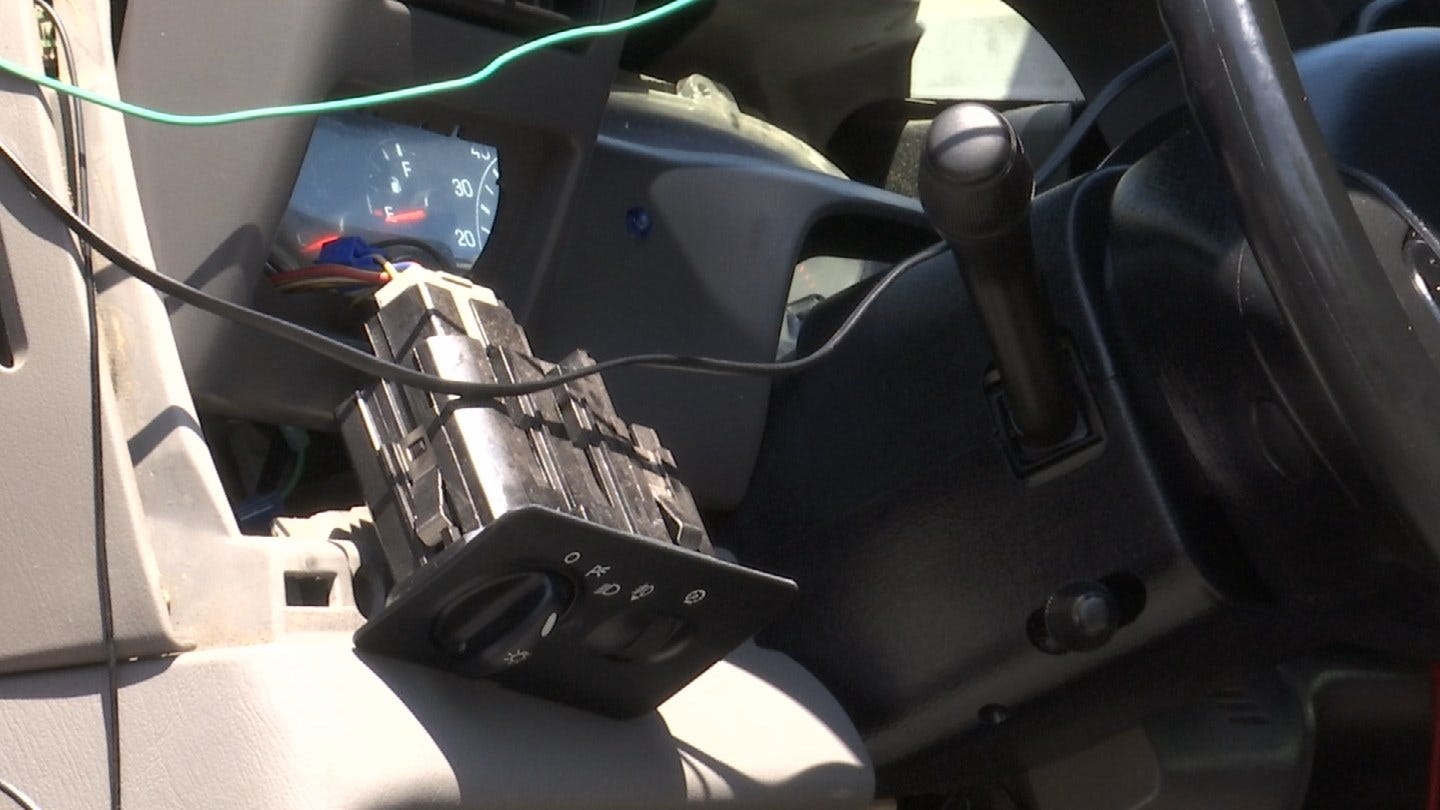 Caught On Camera: Man Burglarizes Tulsa Car Dealership
